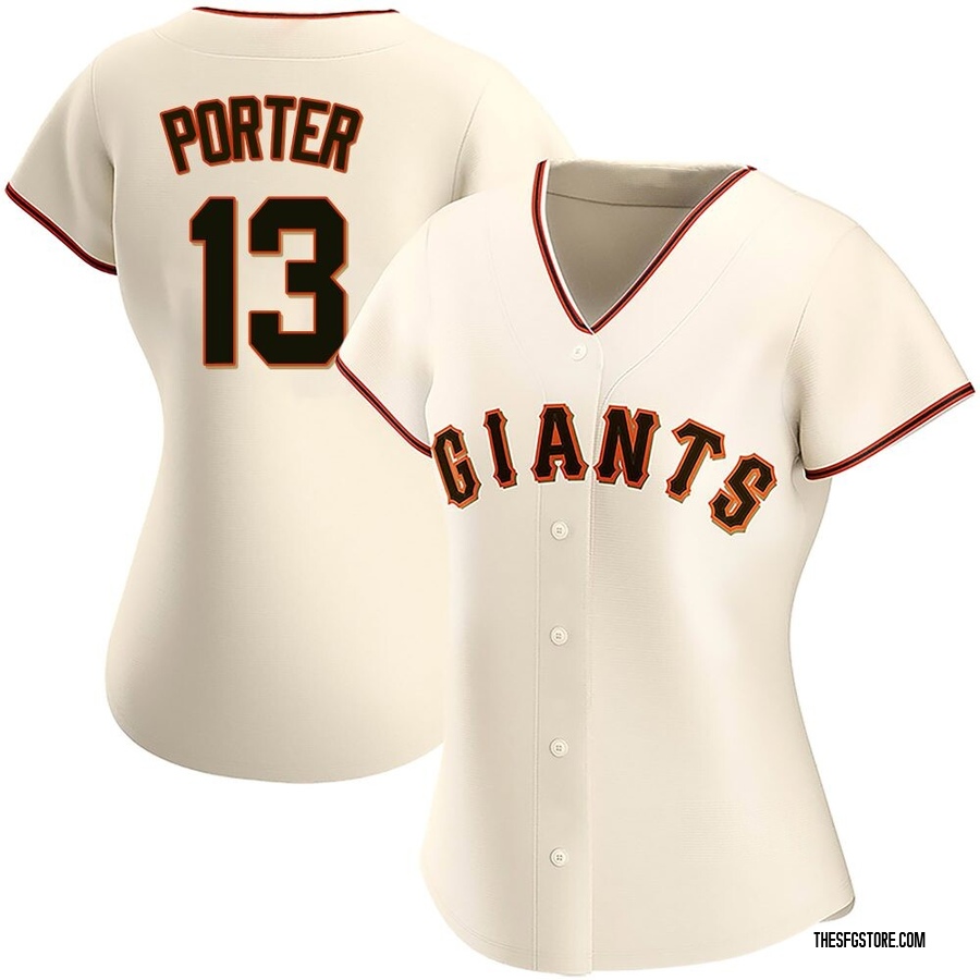 Cream Replica Logan Porter Women's San Francisco Giants Home Jersey