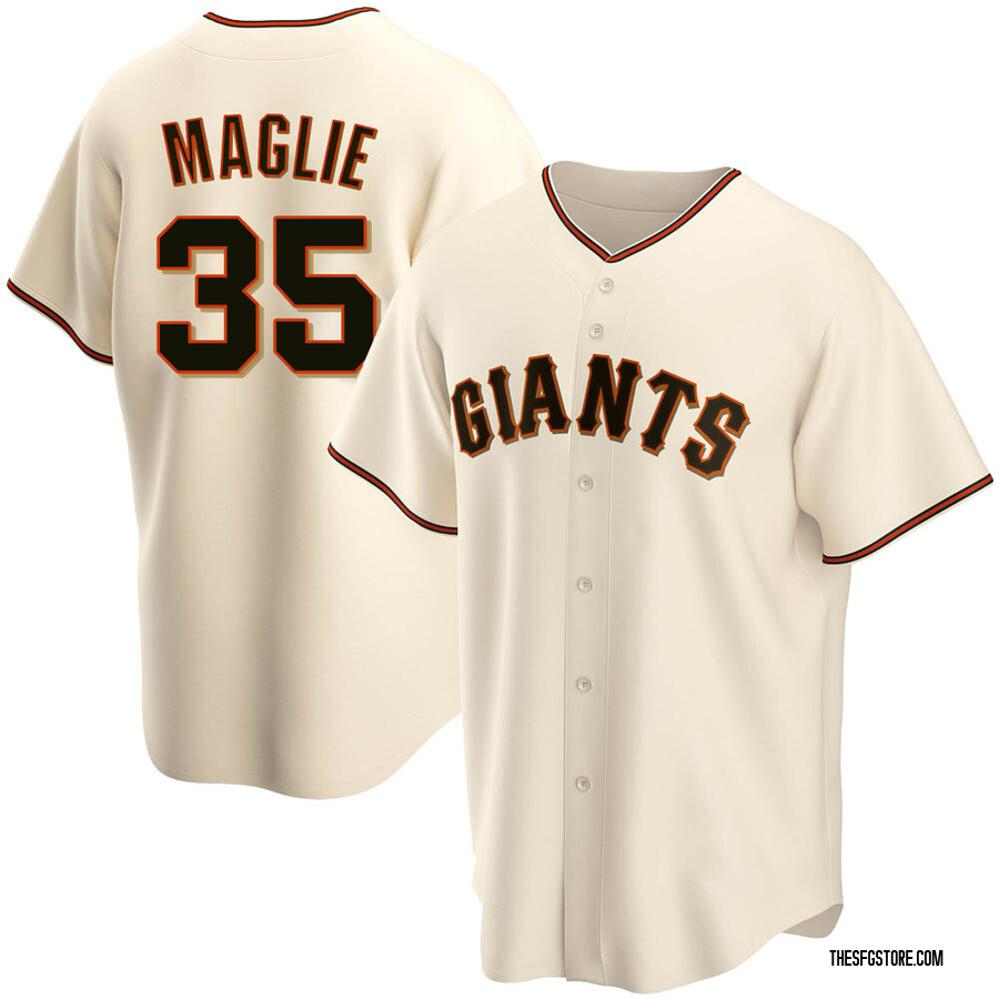 Cream Replica Sal Maglie Men's San Francisco Giants Home Jersey