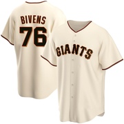 Cream Replica Spencer Bivens Youth San Francisco Giants Home Jersey