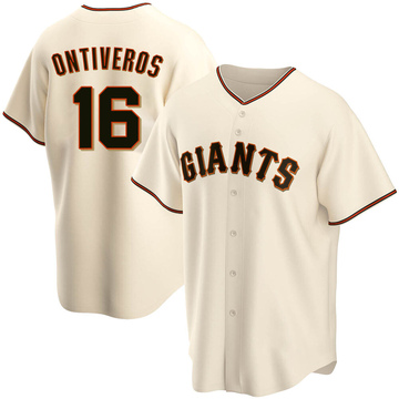 Cream Replica Steve Ontiveros Youth San Francisco Giants Home Jersey