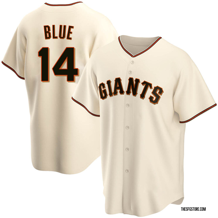 Cream Replica Vida Blue Men's San Francisco Giants Home Jersey