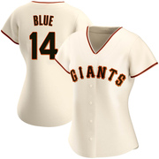 Cream Replica Vida Blue Women's San Francisco Giants Home Jersey