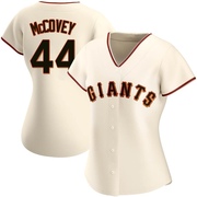 Cream Replica Willie McCovey Women's San Francisco Giants Home Jersey