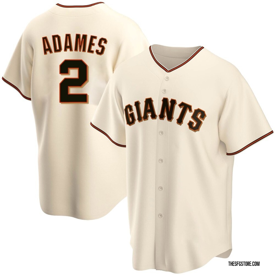 Cream Replica Willy Adames Men's San Francisco Giants Home Jersey