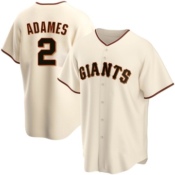Cream Replica Willy Adames Youth San Francisco Giants Home Jersey