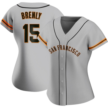 Gray Authentic Bob Brenly Women's San Francisco Giants Road Jersey