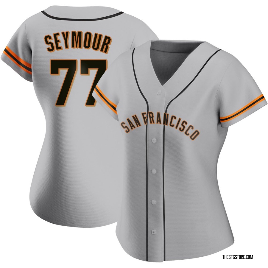 Gray Authentic Carson Seymour Women's San Francisco Giants Road Jersey