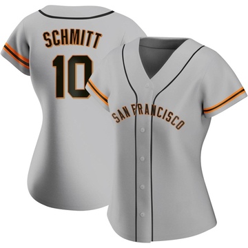 Gray Authentic Casey Schmitt Women's San Francisco Giants Road Jersey