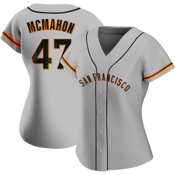 Gray Authentic Don Mcmahon Women's San Francisco Giants Road Jersey