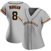 Gray Authentic Joe Morgan Women's San Francisco Giants Road Jersey