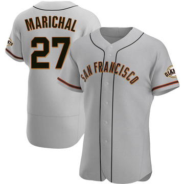 Gray Authentic Juan Marichal Men's San Francisco Giants Road Jersey