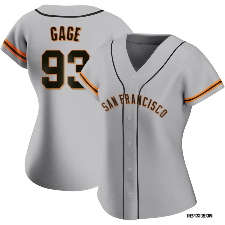 Gray Authentic Matt Gage Women's San Francisco Giants Road Jersey