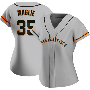 Gray Authentic Sal Maglie Women's San Francisco Giants Road Jersey