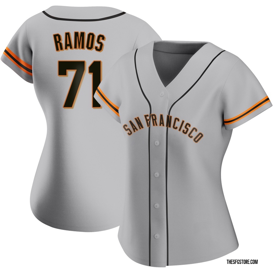 Gray Authentic Wilkin Ramos Women's San Francisco Giants Road Jersey