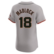 Gray Elite Bill Madlock Men's San Francisco Giants Road Jersey