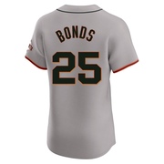 Gray Elite Bobby Bonds Men's San Francisco Giants Road Jersey