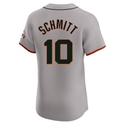 Gray Elite Casey Schmitt Men's San Francisco Giants Road Jersey