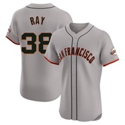 Gray Elite Robbie Ray Men's San Francisco Giants Road Jersey