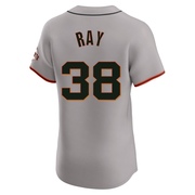 Gray Elite Robbie Ray Men's San Francisco Giants Road Jersey
