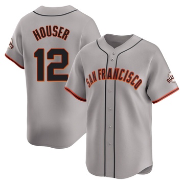 Gray Limited Adrian Houser Men's San Francisco Giants Away Jersey