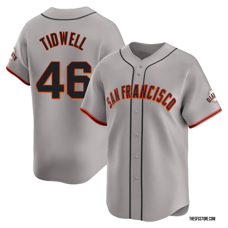 Gray Limited Blade Tidwell Men's San Francisco Giants Away Jersey