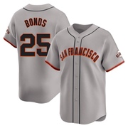 Gray Limited Bobby Bonds Youth San Francisco Giants Away Jersey