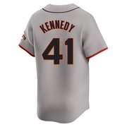 Gray Limited Buddy Kennedy Men's San Francisco Giants Away Jersey