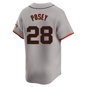 Gray Limited Buster Posey Youth San Francisco Giants Away Jersey