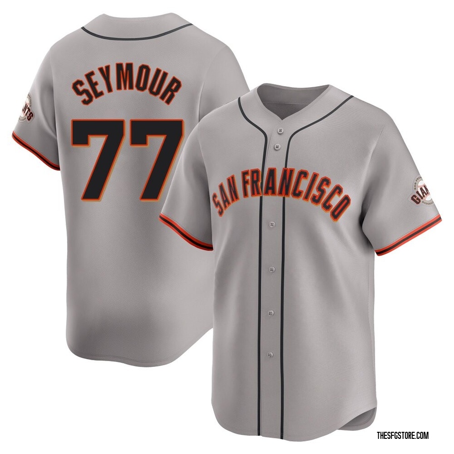 Gray Limited Carson Seymour Youth San Francisco Giants Away Jersey