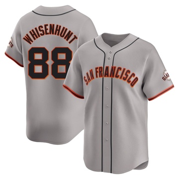 Gray Limited Carson Whisenhunt Men's San Francisco Giants Away Jersey