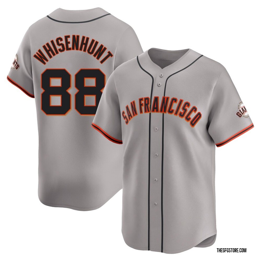 Gray Limited Carson Whisenhunt Youth San Francisco Giants Away Jersey