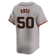 Gray Limited Christian Koss Men's San Francisco Giants Away Jersey