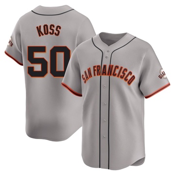 Gray Limited Christian Koss Youth San Francisco Giants Away Jersey