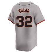 Gray Limited David Villar Men's San Francisco Giants Away Jersey