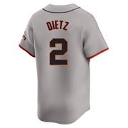 Gray Limited Dick Dietz Youth San Francisco Giants Away Jersey