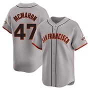 Gray Limited Don Mcmahon Men's San Francisco Giants Away Jersey