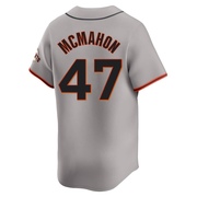 Gray Limited Don Mcmahon Youth San Francisco Giants Away Jersey