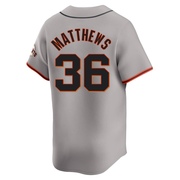 Gray Limited Gary Matthews Men's San Francisco Giants Away Jersey