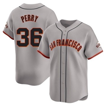 Gray Limited Gaylord Perry Youth San Francisco Giants Away Jersey