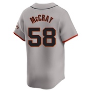 Gray Limited Grant McCray Men's San Francisco Giants Away Jersey