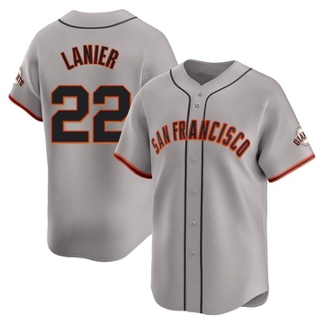 Gray Limited Hal Lanier Men's San Francisco Giants Away Jersey