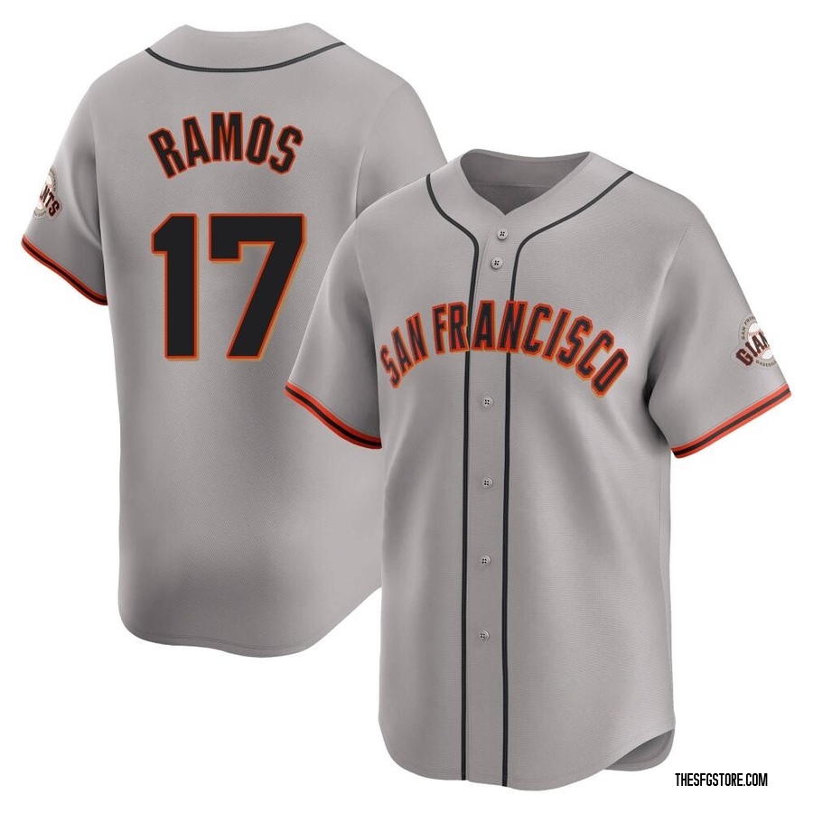 Gray Limited Heliot Ramos Men's San Francisco Giants Away Jersey