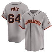 Gray Limited Jason Foley Youth San Francisco Giants Away Jersey