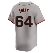 Gray Limited Jason Foley Youth San Francisco Giants Away Jersey