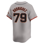 Gray Limited Jesus Rodriguez Men's San Francisco Giants Away Jersey