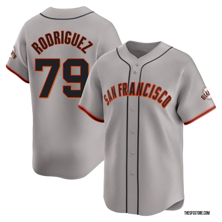 Gray Limited Jesus Rodriguez Men's San Francisco Giants Away Jersey