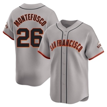 Gray Limited John Montefusco Youth San Francisco Giants Away Jersey