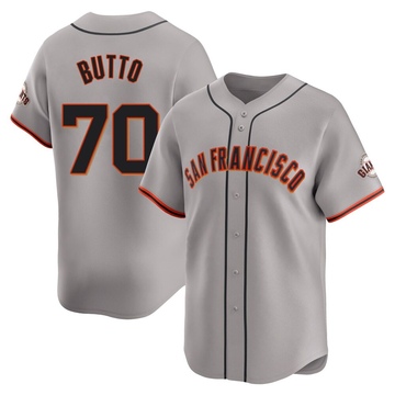 Gray Limited Jose Butto Men's San Francisco Giants Away Jersey