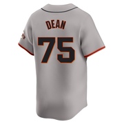 Gray Limited Justin Dean Men's San Francisco Giants Away Jersey