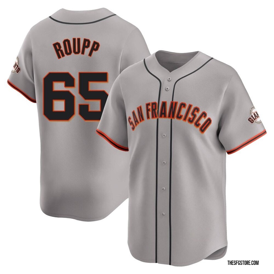 Gray Limited Landen Roupp Youth San Francisco Giants Away Jersey